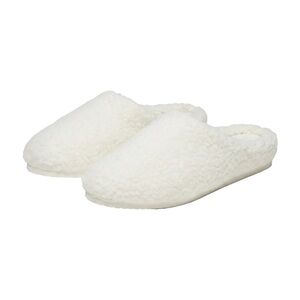 Allbirds Slipper - Cozy Sherpa Slip-On Slippers in Natural White W12.5 / M11